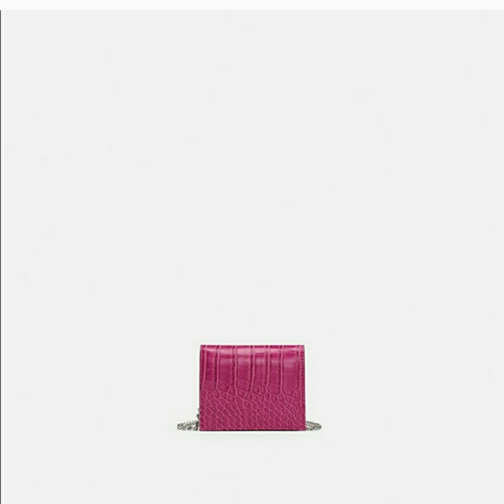 🔊 2/$40 Zara "JUST MY PINKY" Micro Bag
